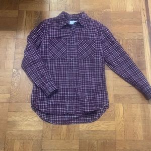 TNA Plaid Oversized Shirt